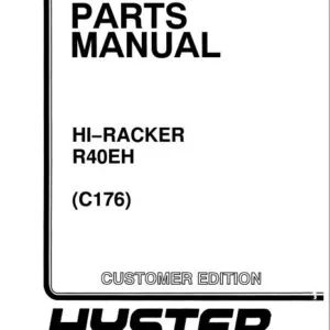 Hyster Hi-Racker R40EH (C176) Parts Manual - PDF DOWNLOAD