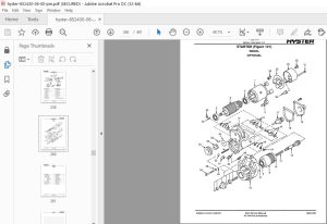 Hyster S135-155XL (S6.00-7.00XL) (B024) SpaceSaver Parts Manual - PDF ...