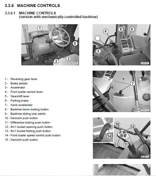 Komatsu WB93R-5 Backhoe Loader Operation & Maintenance Manual - PDF DOWNLOAD - Image 6