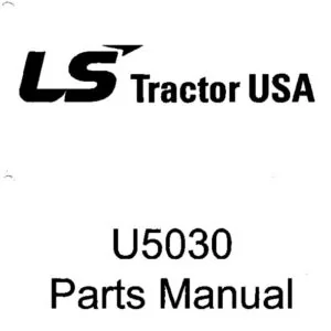 LS Tractor U 5030 Parts Manual - PDF DOWNLOAD
