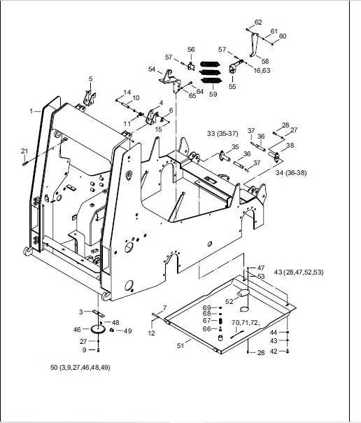 Locust 752 (Yanmar 4TNV94) Spare Parts Catalogue Manual - PDF DOWNLOAD - Image 6