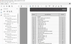 Mahindra 265DI Parts Manual - PDF DOWNLOAD
