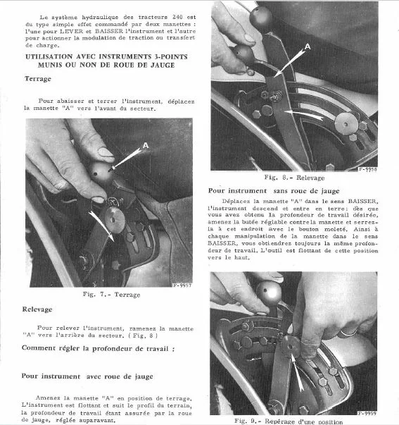 Mc Cormick F-240 Verger-Vigne Tracteurs Livret d'entretien - PDF DOWNLOAD (French) - Image 3