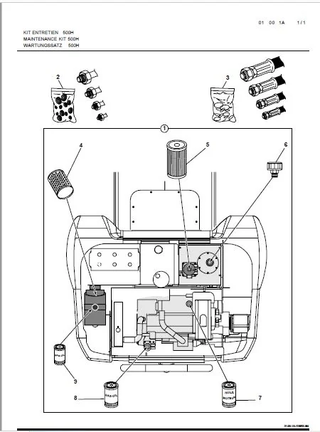 Mecalac 10MSX Spare Parts Catalog Manual - PDF DOWNLOAD - Image 3