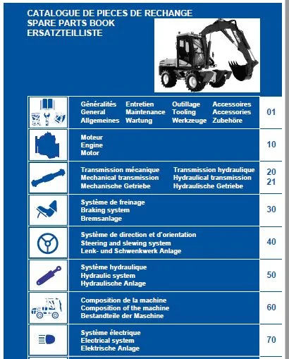 Mecalac 12MXT Spare Parts Catalog Manual - PDF DOWNLOAD - Image 2