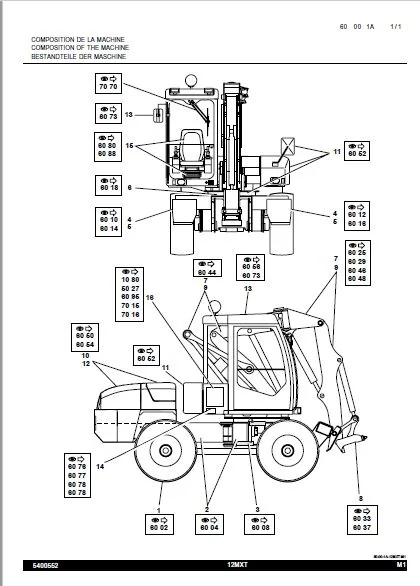 Mecalac 12MXT Spare Parts Catalog Manual - PDF DOWNLOAD - Image 5