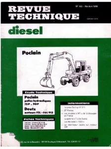 Poclain 75P 90P Excavator Technical Guide Manual - PDF DOWNLOAD