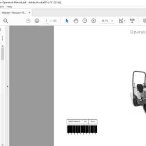 Wacker Neuson RD 12 RD 12A Roller Operator's Manual - PDF DOWNLOAD