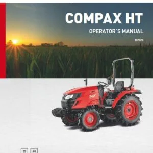 Zetor Compax HT 35 40 Tractor Operator's Manual - PDF DOWNLOAD