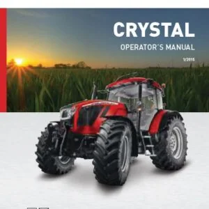 Zetor Crystal 150 160 Tractor Operator's Manual - PDF DOWNLOAD