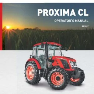 Zetor Proxima CL 80 90 Tractor Operator's Manual - PDF DOWNLOAD