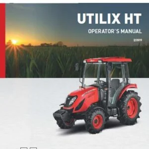 Zetor Utilix HT 45 55 Tractor Operator's Manual - PDF DOWNLOAD