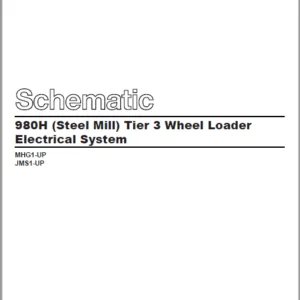 CAT 950H Wheel Loader Electrical System Schematic Manual - PDF DOWNLOAD