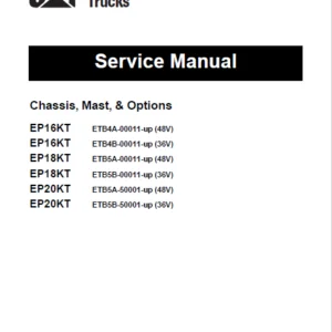 Caterpillar EP18K Lift Truck Service Manuals - PDF DOWNLOAD