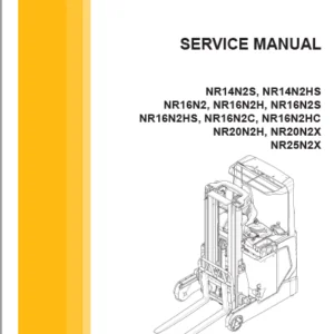 Caterpillar NR25N2X Lift Trucks Service, Operation & Maintenance Manual - PDF DOWNLOAD