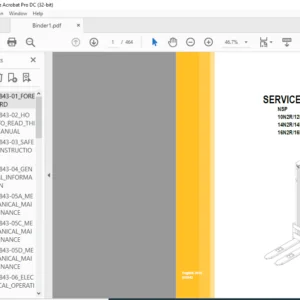 Caterpillar NSP16N2R Lift Trucks Service, Operation & Maintenance Manuals - PDF DOWNLOAD