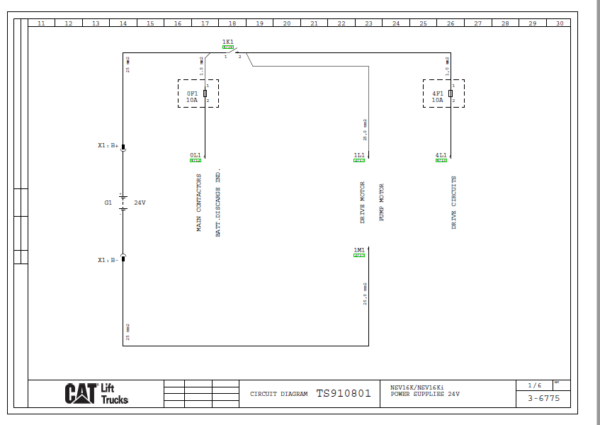 Caterpillar NSV16K Lift Trucks Operation & Maintenance Manual - PDF ...