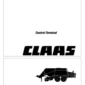Claas Baler Quadrant 2200 2200 Roto Cut Operator's Manual - PDF DOWNLOAD
