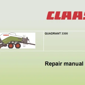 Claas Quadrant 3300 Repair Manual - PDF DOWNLOAD