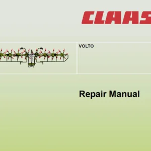 Claas Volto Repair Manual - PDF DOWNLOAD