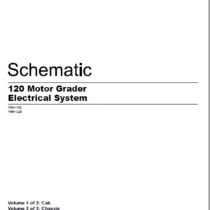 EN CAT 120 Motor Grader Electrical System Schematic Manual - PDF DOWNLOAD