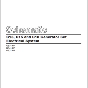 EN CAT Engine - Generator Set C13 C15 C18 Electrical System Manual - PDF DOWNLOAD