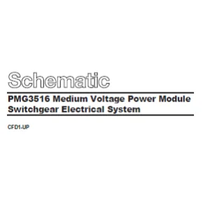EN CAT Engine - Generator Set PMG3516 Medium Voltage Power Module Switchgear Electrical System Schematic Manual