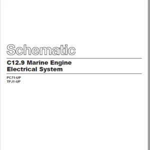 EN CAT Marine Products C12.9 Marine Engine Electrical System Manual - PDF DOWNLOAD