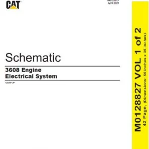 EN CAT Marine Products 3608 Engine Electrical System Manual - PDF DOWNLOAD