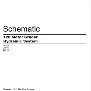 EN CAT Motor Grader 120 Hydraulic System  Schematic  Manual - PDF DOWNLOAD