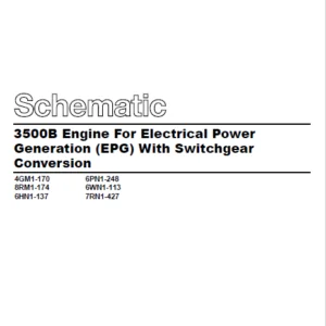 EN CAT Engine Analog Gauge Panel for Engine Electrical System Electric Schematic Manual – PDF DOWNLOAD