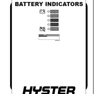 Hyster A229 A230 A231 A233 A234 (B60Z W60Z W65Z B80Z W80Z) Service Manual - PDF DOWNLOAD
