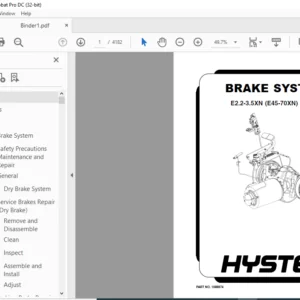 Hyster A268 Service Manual - PDF DOWNLOAD