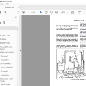 Hyster B114 (E20-25B, E30BS) Service Manual - PDF DOWNLOAD