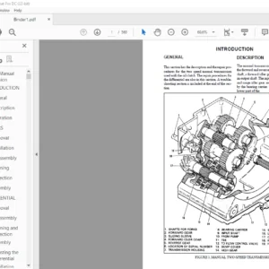 Hyster C004 (S60-120E) Service Manual - PDF DOWNLOAD