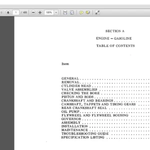 Hyster C005 (H60-90C [Europe]) Service Manual - PDF DOWNLOAD