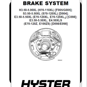 Hyster C024 (S70XL-120XL S135-155XL) Service Manual - PDF DOWNLOAD