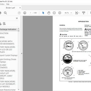 Hyster C098 (E70-120XL) Service Manual - PDF DOWNLOAD