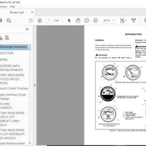 Hyster C114 (E25-60XL) Service Manual - PDF DOWNLOAD