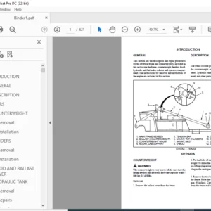 Hyster C117 (H36.00-48.00C Europe) Service Manual - PDF DOWNLOAD