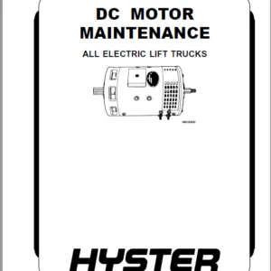 Hyster C215 (W40Z W45Z W50Z) Service Manual - PDF DOWNLOAD
