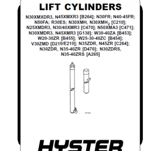 Hyster C264 Service Manual - PDF DOWNLOAD