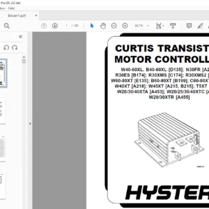 Hyster D174 Service Manual - PDF DOWNLOAD