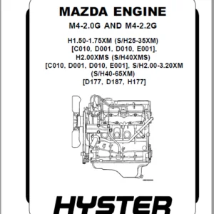 Hyster E001 (H1.50-2.00XMS) Service Manual - PDF DOWNLOAD