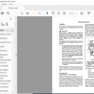 Hyster E002 (S40-50F) Service Manual - PDF DOWNLOAD