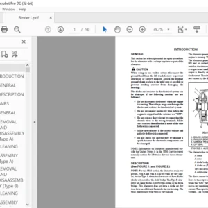 Hyster F005 (H3.50-5.00XL Europe) Service Manual - PDF DOWNLOAD