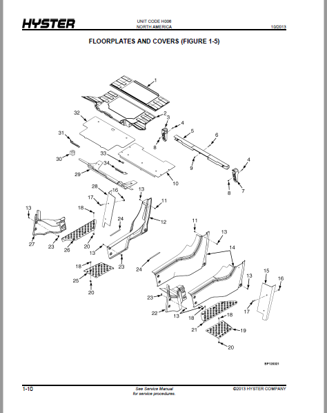 Hyster FORTIS® H135FT H155FT (H006) Parts Manual - PDF DOWNLOAD ...