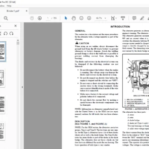 Hyster G005 (H3.50-5.00XL Europe) Service Manual - PDF DOWNLOAD