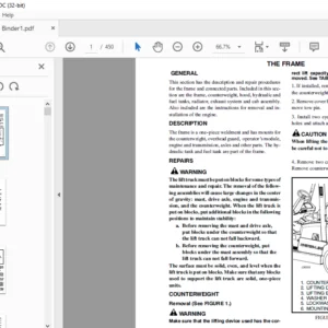 Hyster H70-H120XM Service Manual - PDF DOWNLOAD