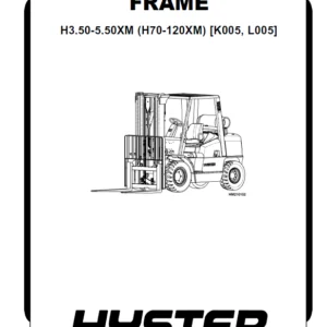 Hyster L005 (H3.50-5.50XM) Service Manual - PDF DOWNLOAD